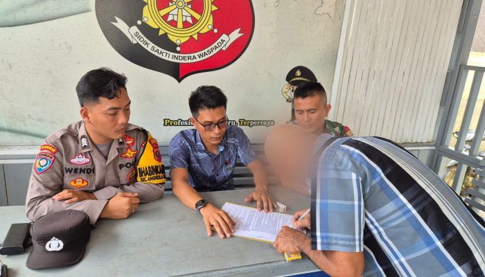 Polsek Batang Toru Fasilitasi Mediasi Kasus Dugaan Pengeroyokan