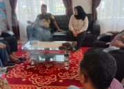 Silaturahmi ke Camat Marancar, Kapolsek Batang Toru Bawa Pesan Ini