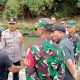 Kapolres Padangsidimpuan, AKBP Dr Wira Prayatna, di sela agenda penaburan benih ikan di Sungai