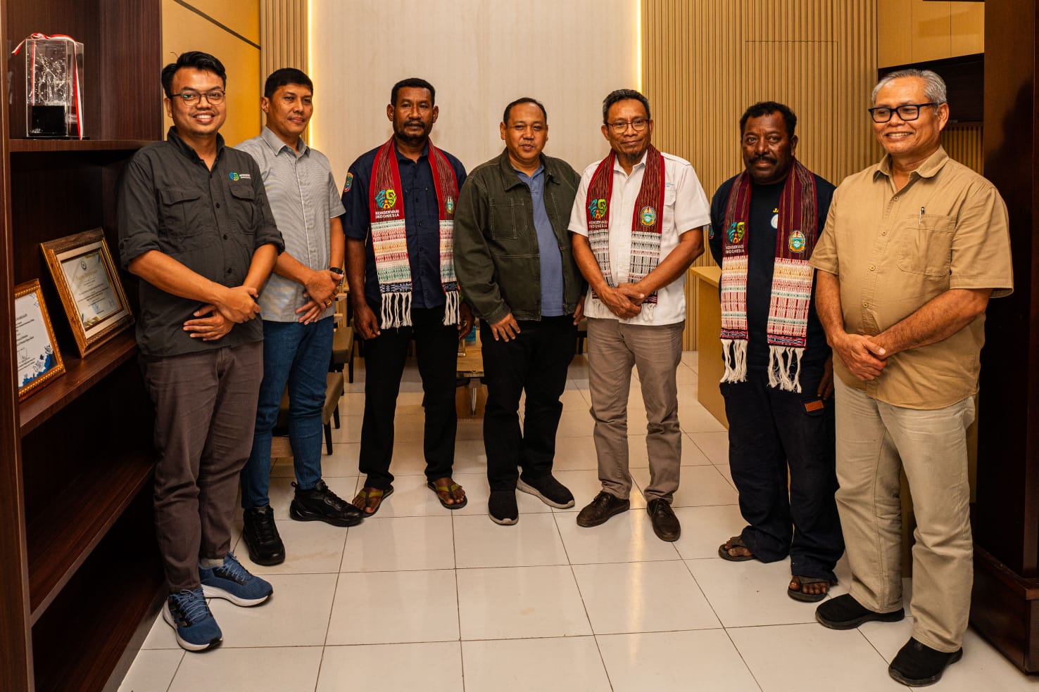 Kunjungan resmi Pemprov Sumut ke Provinsi Papua Barat Daya untuk mempelajari pengelolaan KKP yang sukses di Kepulauan Raja Ampat