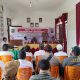 Kapolsek Sipirok, Iptu Aswin Manurung, saat memberikan sambutannya di sela tatap muka dan silaturahmi dengan para Tokoh serta unsur Forkopimcam Arse