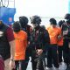 Sebanyak 64 orang Napi risiko tinggi dipindahkan ke Nusakambangan, Cilacap, Jawa Tengah, dalam rangka perwujudan program akselerasi Menteri Imigrasi dan Pemasyarakatan, Agus Andrianto, dan sejalan dengan Asta Cita Presiden RI, Prabowo Subianto, tentang pencegahan dan pemberantasan korupsi dan narkoba