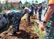 Sinergitas TNI-Polri, Koramil dan Polsek Batang Toru Kurve Bersama