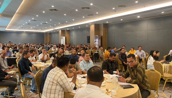 Kabag Ren Polres Tapsel Ikuti Monev Nilai Kinerja Anggaran Polda Sumut