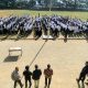 Suasana pelantikan 2.597 petugas KPPS yang akan bertugas di tiap-tiap TPS pada Pilkada serentak 2024 di Kota Padangsidimpuan