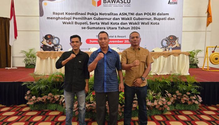 Polres Tapsel Ikuti Rakor Pokja Netralitas ASN dan TNI-Polri di Pilkada