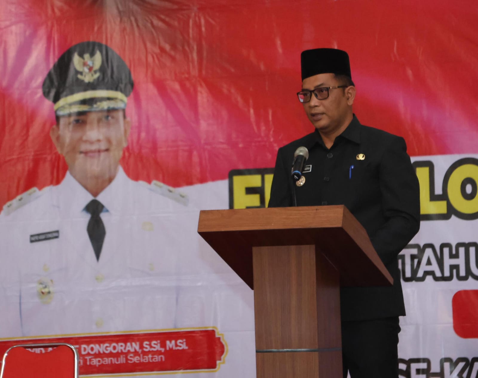 Plt Bupati Tapsel, Rasyid Assaf Dongoran