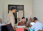 Polres Tapsel Gelar Penerimaan dan Verifikasi Seleksi Bakomsus Polri