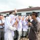 Kajari Padangsidimpuan, Dr Lambok MJ Sidabutar, saat menggelar penyuluhan hukum bertajuk, Jaksa Masuk Sekolah di SMA Negeri 6 Padangsidimpuan