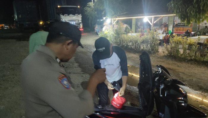 Polsek Batang Toru Perketat Pengamanan Jelang Pilkada: Razia Cipta Kondisi