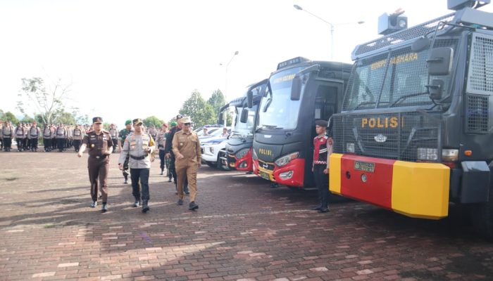 Pam TPS Pilkada, Polres Tapsel Siagakan 309 Personel Gabungan