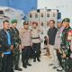 Kapolsek Padang Bolak, AKP Muallim Harahap, bersama personel Koramil 05/Padang Bolak saat menggelar Patroli gabungan di sejumlah Kantor PPK