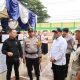 Kapolres Padangsidimpuan, AKBP Dr Wira Prayatna, bersama Pj Wali Kota, Timur Tumanggor, Ketua KPU, Tagor Dumora, dan Ketua Bawaslu, Ratno Afandi, saat melaksanakan monitoring ke TPS