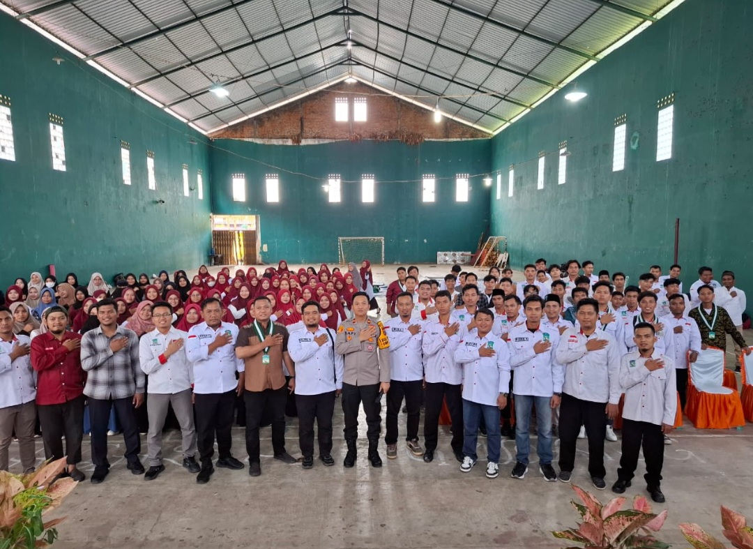 Waka Polres Tapsel, Kompol Rapi Pinakri, saat menghadiri Rapimwil ke-2 dan Jambore KAMMI se-Sumatera Utara