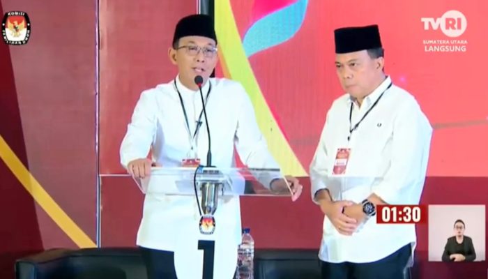 BAGUS1 Unggul Jauh di Debat Kedua Pilkada Tapsel, Paslon Sebelah Tak Nyambung