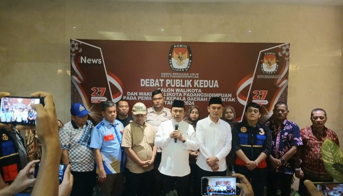 Debat Kedua Pilkada Padangsidimpuan, Hapendi Tanyakan Kapan Cawalkot 01 Hadiri Panggilan Kejaksaan