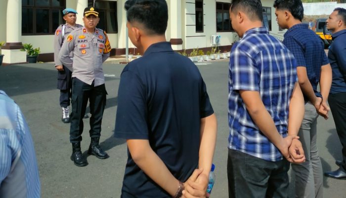 Waka Polres Pimpin Anev Beyond Trust Presisi TW IV 2024 Polres Tapsel