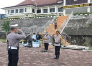 Kapolres Tapsel Pimpin Apel Kesiapan Personel Pengamanan TPS Pilkada