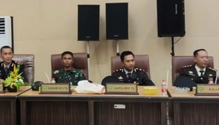 Rapat Paripurna Hari Jadi Tapsel ke-74, Waka Polres: Polri Komitmen Dukung Pembangunan Daerah
