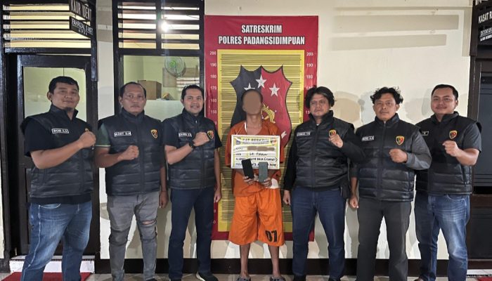 Sempat Lolos, Pencuri HP asal Tapsel Ditangkap Polres Padangsidimpuan