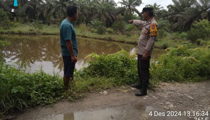 Dukung Ketahanan Pangan, Polsek Batang Toru Survey Lahan Tidur