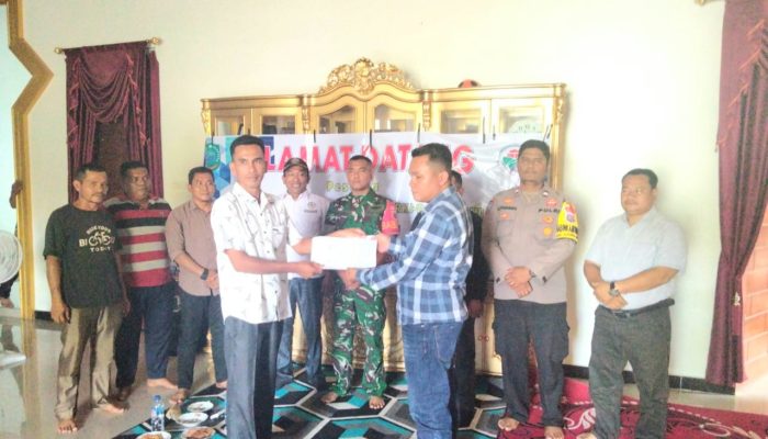 Bhabinkamtibmas Polsek Padang Bolak Musrenbang Desa Payabaung