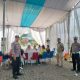 Sejumlah personel dari Polsek Padang Bolak, Polres Tapsel, tampak siaga melakukan pengamanan seleksi kompetensi tahap I terhadap ribuan calon PPPK