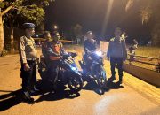 Antisipasi Gangguan Kriminalitas, Polsek SD Hole Gelar Blue Light Patrol