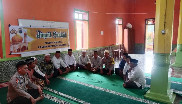 Polsek Sipirok Ajak Masyarakat untuk Kolaborasi Basmi Judi dan Narkoba