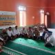 Personel Polsek Sipirok saat menampung aspirasi dan keluhan masyarakat ataupun jamaah Masjid At Taqorrub seputar persoalan judi online dan narkoba