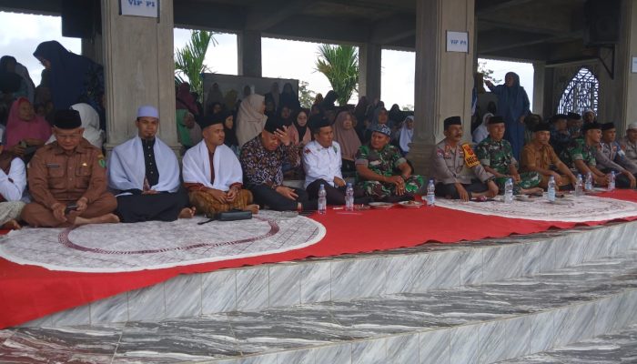 Polres Tapsel Hadiri MTQ ke-V di Ponpes Mardhatillah Tano Ponggol