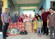 Amanah Kapolres Tapsel, Kanit Tipikor Salurkan Ratusan Kg Bansos ke Panti Asuhan dan Rumah Tahfidz