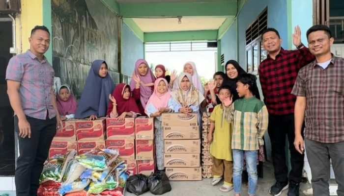 Amanah Kapolres Tapsel, Kanit Tipikor Salurkan Ratusan Kg Bansos ke Panti Asuhan dan Rumah Tahfidz