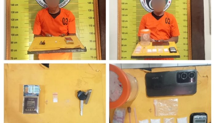Curhat di FB Soal Narkoba, Lombu Rupanya Pengedar Sabu di Sidimpuan