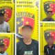 Kelima pria pengangkut buah sawit yang diduga keras hasil curian 'diangkut' Tim Opsnal Unit Pidum Sat Reskrim ke Mako Polres Tapsel