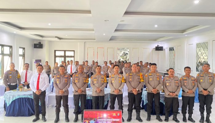 Buka Lat Pra Ops Lilin Toba 2024, Ini Penekanan Kapolres Tapsel ke Jajaran