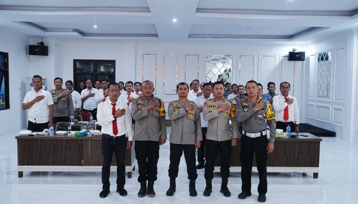 Anev Fungsi Reskrim, Kapolres Tapsel: Penegakan Hukum Didasari Keadilan