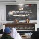 Kapolres Tapsel, AKBP Yasir Ahmadi, didampingi Waka Polres, Kompol Rapi Pinakri, saat memimpin gelaran konferensi pers dalam rangka refleksi akhir tahun kinerja jajaran sepanjang 2024