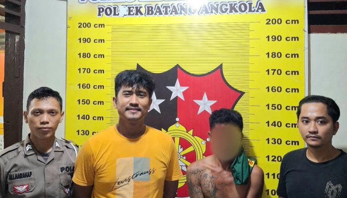 Diamankan Polsek Batang Angkola, Pencuri Kedapatan Kantongi Ganja