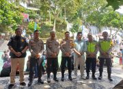 Waka Polres Tapsel Cek Pos Pam dan Tinjau Pengamanan di Aek Sijorni