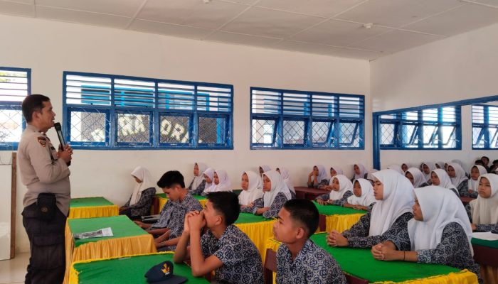 Police Goes to School, Polsek Sipirok Sosialisasi Penerimaan Siswa SMA Kemala Taruna Bhayangkara