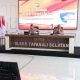 Kapolres Tapsel, AKBP Yasir Ahmadi, didampingi Kabag Ops, Kompol Abdi Abdillah, saat memberi arahan dan bimbingan dalam kegiatan Anev tahunan Fungsi Lantas TA 2024