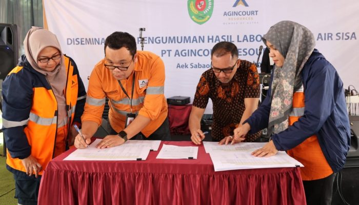 PT AR Umumkan Hasil Lab Air Sisa Proses Tambang: Hasilnya Relatif Baik