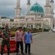 Personel Polsek Sipirok saat menggelar pengamanan di sejumlah Objek Wisata