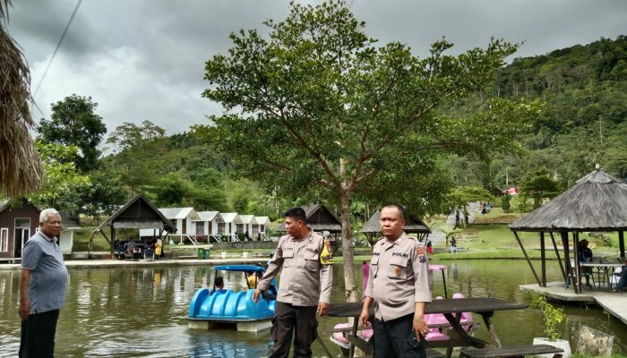 Libur Israk Mikraj dan Imlek, Polsek Batang Toru Cek Lokasi Wisata
