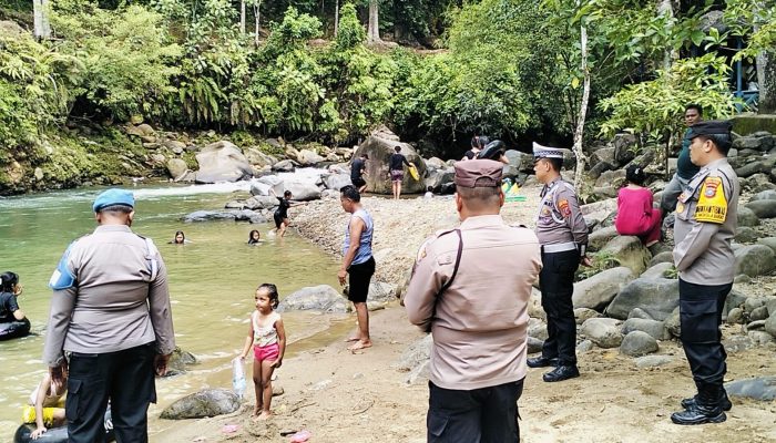 Polsek Batang Toru Pastikan Objek Wisata Parsariran Aman
