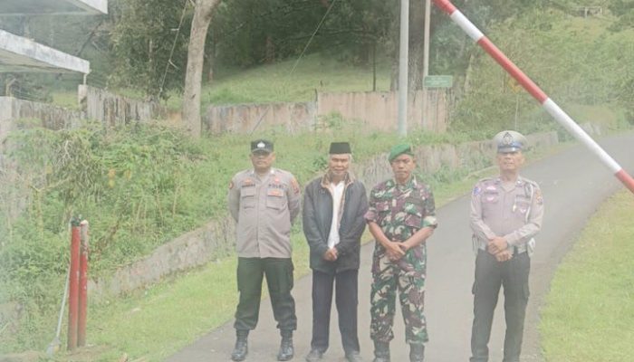 Puncak Libur Panjang, Polsek Sipirok Terus Siaga di Objek Wisata