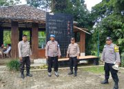 Meski Sepi, Polsek Batang Toru Tetap Siaga Pam di Air Terjun Silima-lima