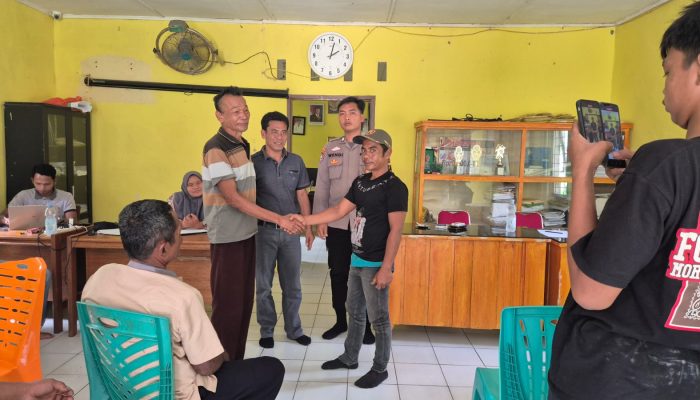 Terkait Batas Lahan, Polsek Batang Toru Pecahkan Masalah Masyarakat