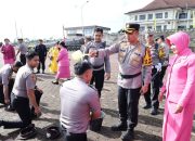 Kado Awal Tahun, 44 Personel Polres Tapsel dan Sat Brimob Naik Pangkat
